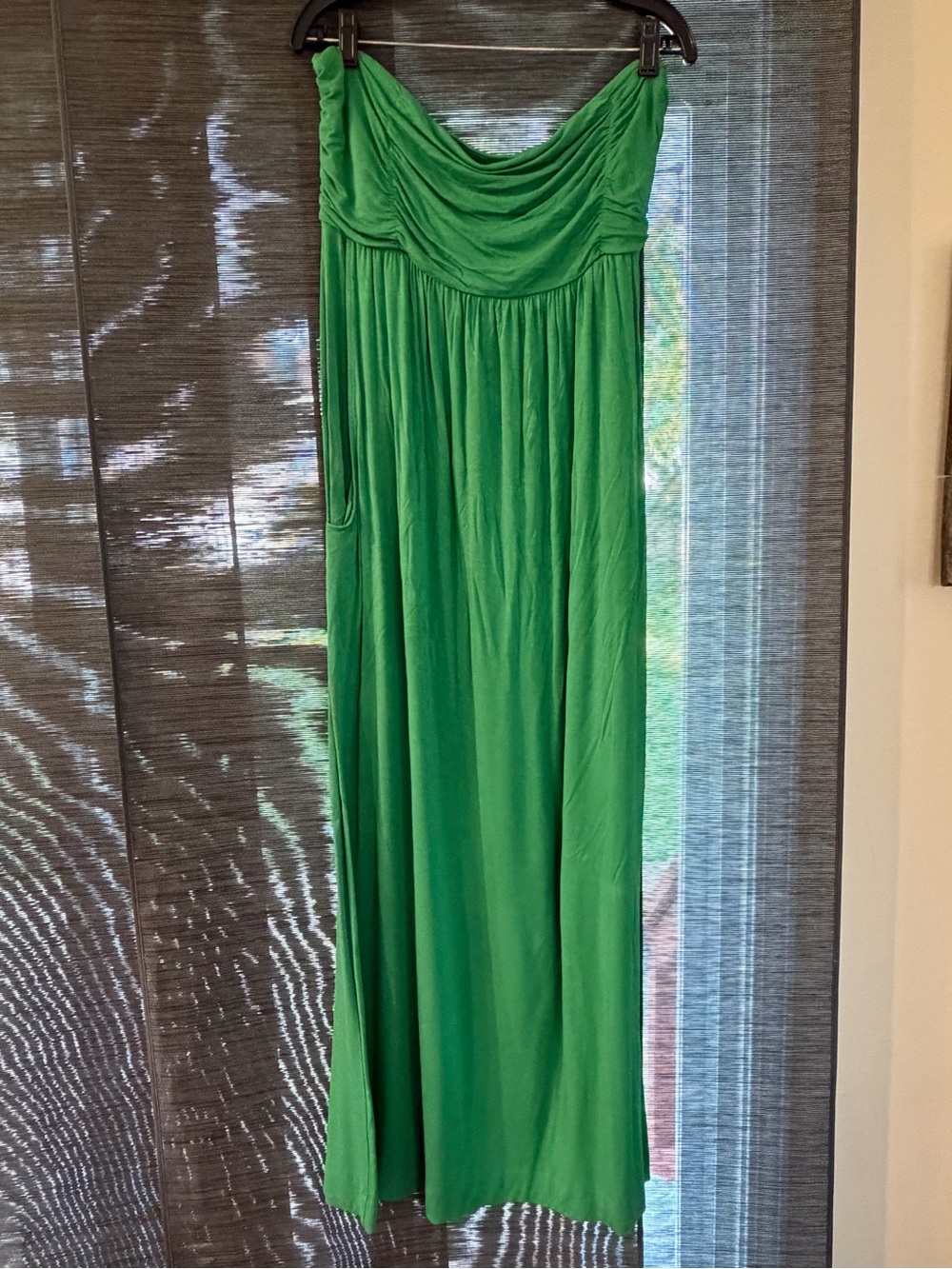 Soma Emerald Strapless Maxi Dress